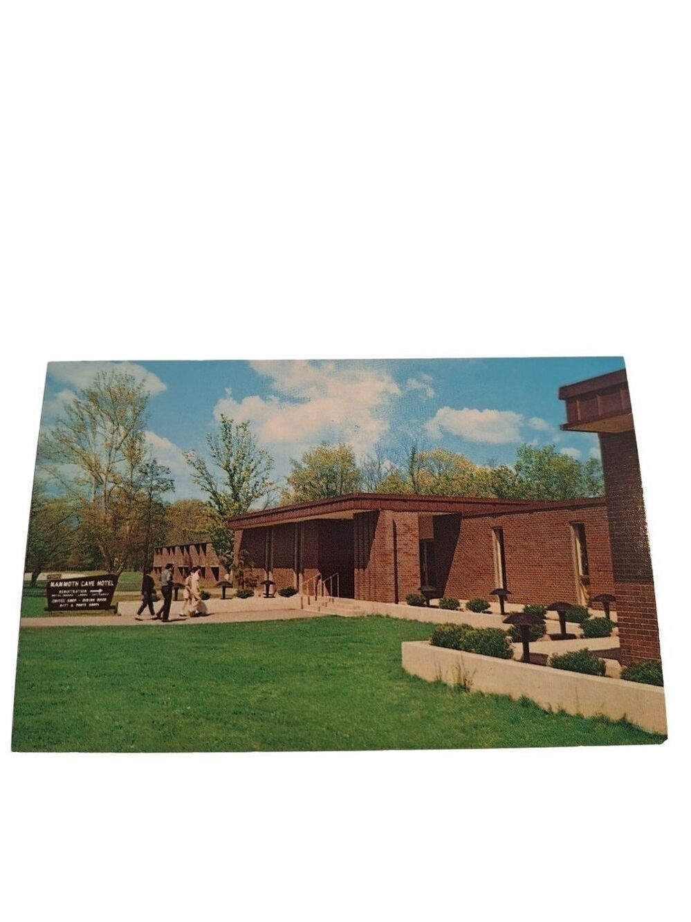 Mammoth Cave Hotel National Park Kentucky Chrome Postcard